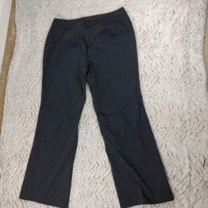 LANE BRYANT gray career business pants wide legs, Sz 18
